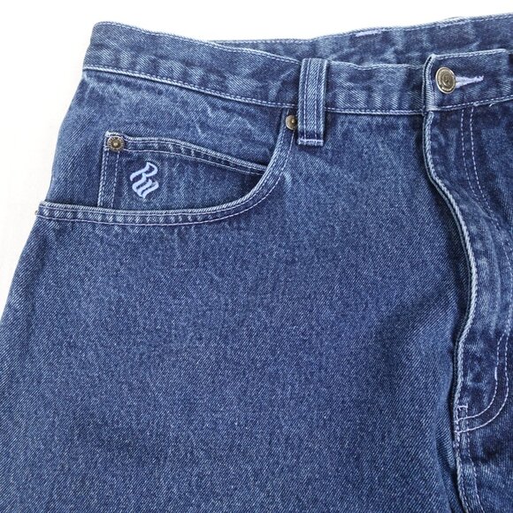 Vintage Y2K Rocawear Baggy Carpenter Jeans Men's 34x32 HipHop Streetwear Denim - Picture 4 of 10